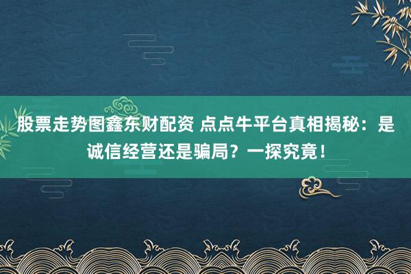 股票走势图鑫东财配资 点点牛平台真相揭秘：是诚信经营还是骗局？一探究竟！